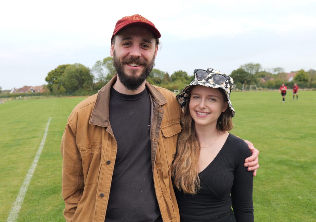 Nathan and Rachael Hassall, the founders of The Poetry Vessel.